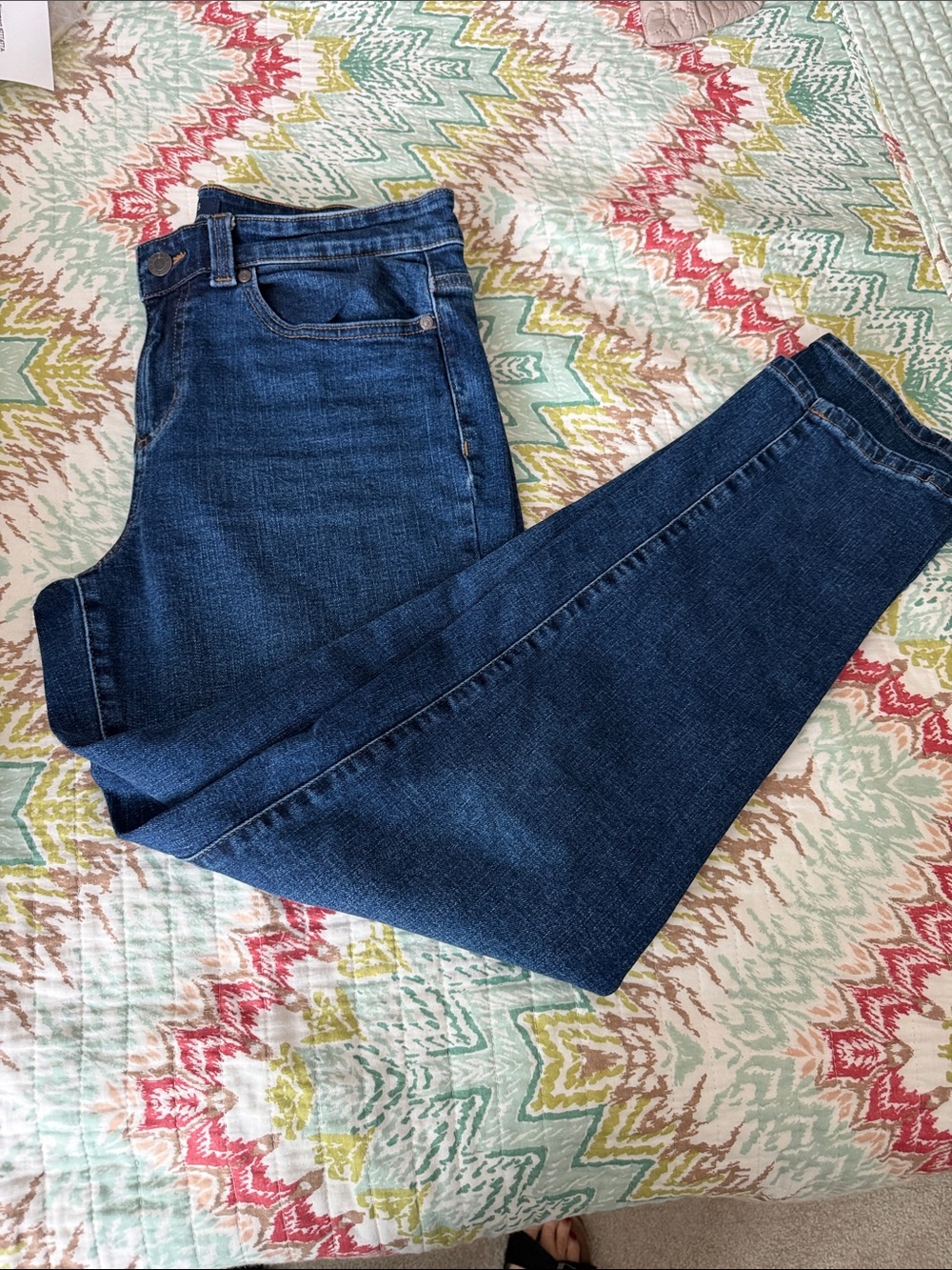 Talbots Dark Blue Boyfriend Jeans